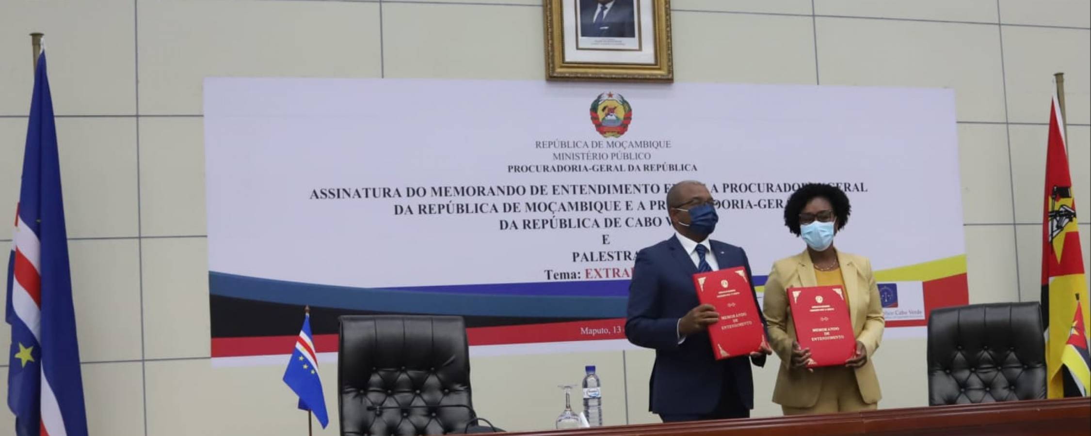 Procuradoria-Geral da República de Cabo Verde assina Memorando de Entendimento com a sua congénere Moçambicana