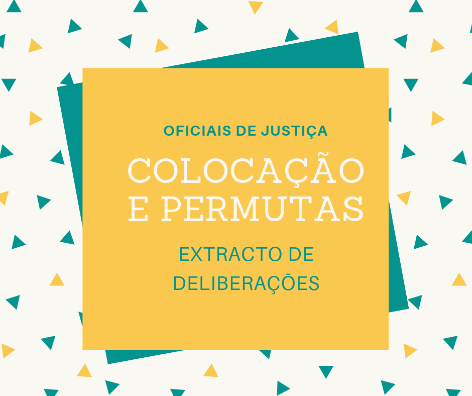 Colocação e Permuta de Oficiais de Justiça do MP