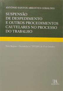 Suspensão de despedimento e outros procedimentos cautelares no processo do trabalho