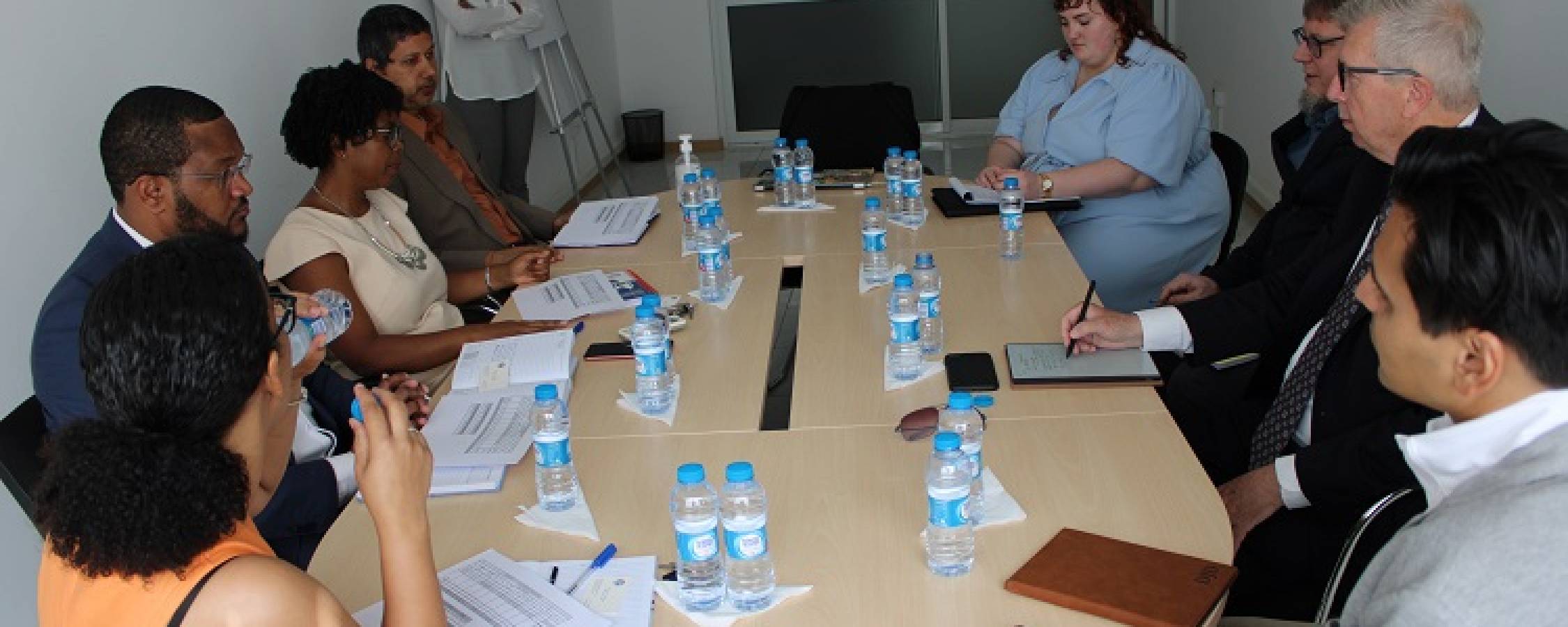 PGR/Magistrados do DCAP mantém encontro de trabalho com Departamento do Tesouro Americano (OTA)