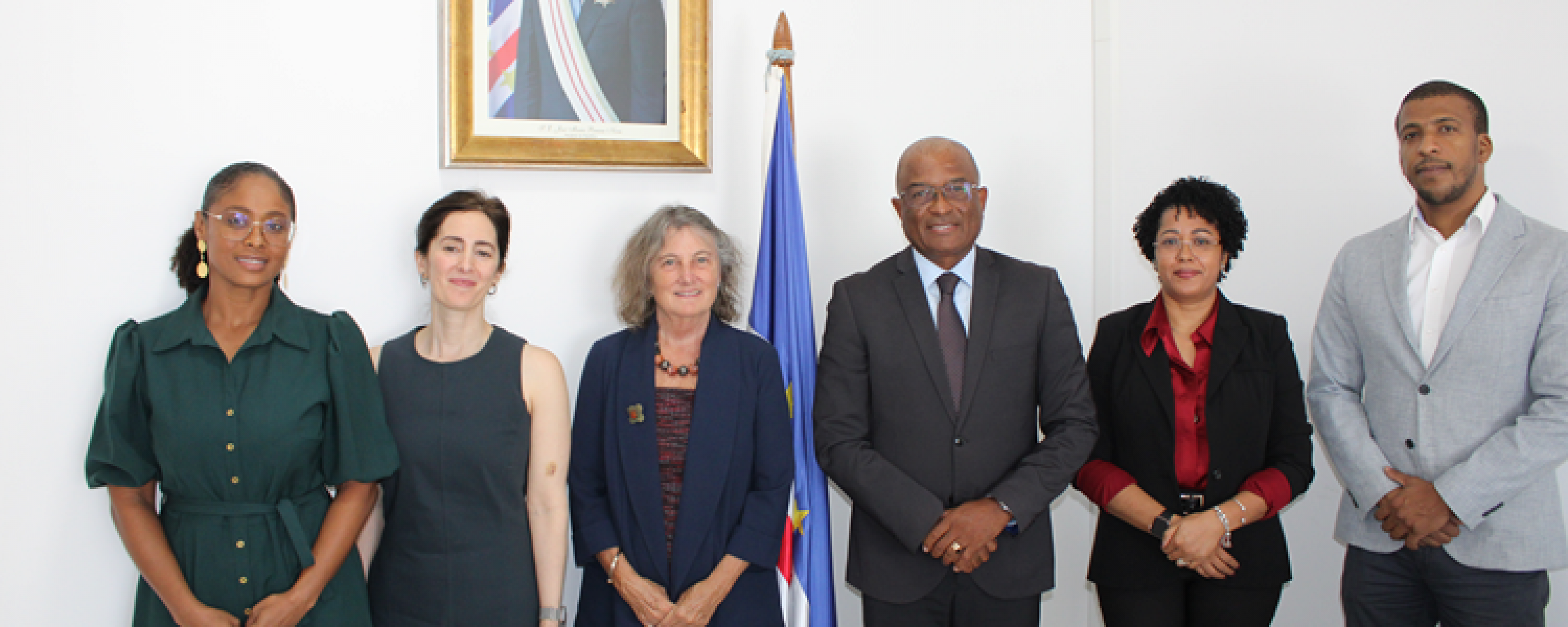 PGR recebe visita de cortesia da Embaixadora dos EUA e da Coordenadora Residente do INL em Cabo Verde