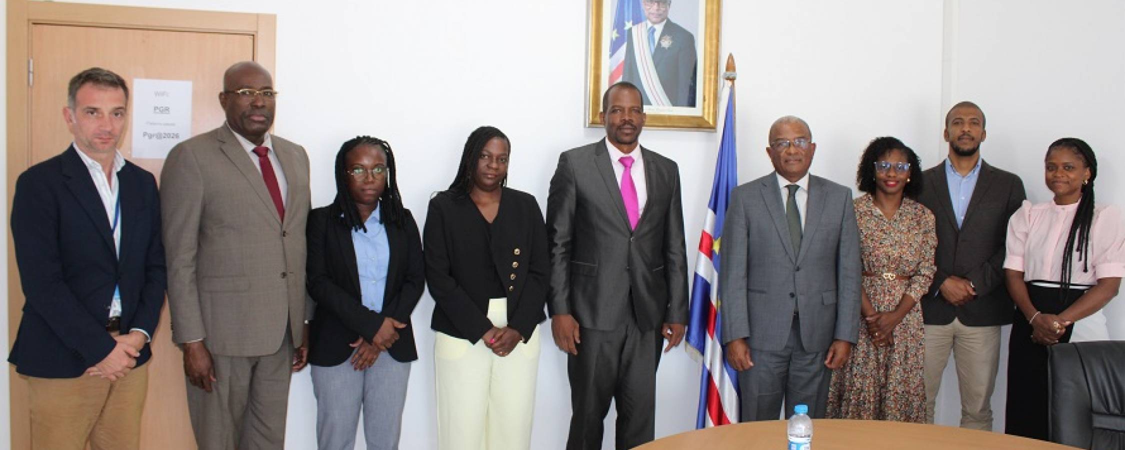 Procurador-Geral da República recebe Delegação do Tribunal Constitucional de São Tomé e Príncipe